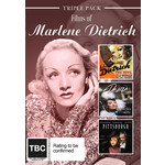 Marlene Dietrich Triple Pack cover