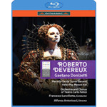 Donizetti: Roberto Devereux (complete opera recorded March 2016) BLU-RAY cover