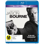 Jason Bourne (Blu-ray & Ultra-violet) cover
