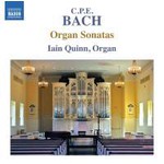 Bach, CPE: Organ sonatas cover