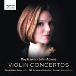Adams & Harris: Violin Concertos cover