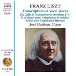 Liszt: Transcriptions of vocal works cover