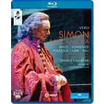 Verdi: Simon Boccanegra (complete opera recorded in 2010) BLU-RAY cover