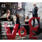 Lettres Intimes: Quartets by Bartók, Schulhoff & Janácek cover