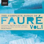 Faure: The complete songs of Faure Vol. 1 cover