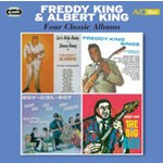 Four Classic Albums: Four Classic Albums (Let's Hide Away And Dance Away With Freddy King / Freddy King Sings / Boy Girl Boy /The Big Blues) cover