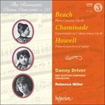 Beach, Chaminade & Howell - Piano Concertos cover