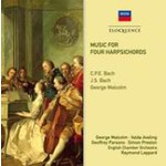 Bach: Music for Four Harpsichords cover