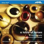 Simon Holt: a table of noises cover