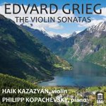 Grieg: Violin Sonatas Nos. 1-3, Op. 8, 13 & 45 cover