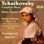 Tchaikovsky: Complete Music for String Quartet cover