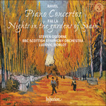 Ravel: Piano Concertos / Falla: Nights in the gardens of Spain cover