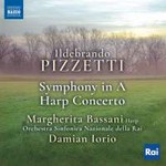 Pizzetti: Symphony in A / Harp Concerto cover