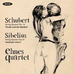 Schubert: String Quartet No 14 'Death and the Maiden' / Sibelius: String Quarte 'Intimate Voice' cover