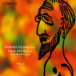 Noriko Ogawa plays Satie - Piano Music, Vol.2 cover