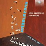 Kabalevsky: Piano Sonata No 3/24 Preludes cover