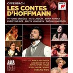 Offenbach: Les Contes d'Hoffmann [The Tales of Hoffmann] (compete opera recorded in 2016) BLU-RAY cover