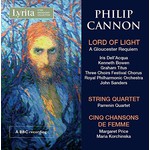 Philip Canon: Lord of Light, Sting Quartet & Cinq Chansons de Femme cover