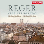 Reger: Clarinet Sonatas cover