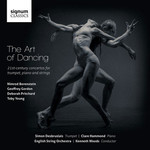 The Art of Dancing: 21st-Century Concertos for Trumpet, Piano and Strings cover