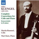 Klengel: Complete Concertinos for Cello and Piano cover