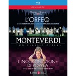 Monteverdi: Two Classic Operas - L'incoronazione di Poppea / L'Orfeo (complete operas recorded in 2009 & 2012) BLU-RAY cover