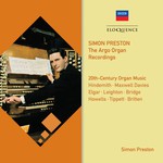 Simon Preston: The Argo Organ Recordings - 20th-Century Organ Recordings cover