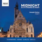 Midnight at St Etienne Du Mont cover