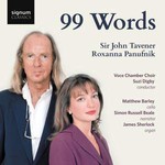 Tavener / Panufnik: 99 Words cover