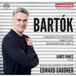 Bartok: Concerto for Orchestra / Two Rhapsodies / Dance Suite cover