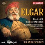 Elgar: Falstaff / Orchestral Songs / Grania and Diarmid cover