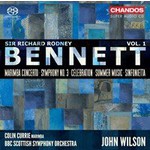 Sir Richard Rodney Bennett: Orchestral Works, Vol. 1 [Incls Marimba Concerto] cover