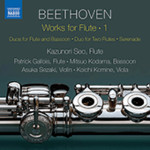 Beethoven: Works for Flute 1 cover
