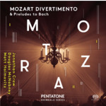 Mozart Divertimento & Preludes To Bach cover