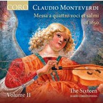 Monteverdi: Mess a quattro voci et salmi of 1650 Vol II cover
