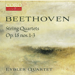 Beethoven: String Quartets Op. 18 nos. 1-3 cover