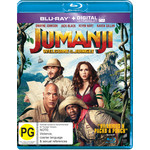 Jumanji: Welcome To The Jungle (Blu-ray & Digital UV) cover