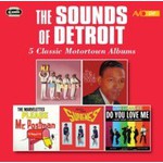 The Sounds Of Detroit - Five Classic Motortown Albums (Hi, We're The Miracles/The Soulful Moods Of/Please Mr Postman/Meet The Supremes/Do You Love Me) cover