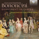 Bononcini: Divertimenti da Camera, Transcription for Harpsichord; cover