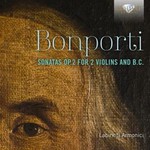 Bonporti: Sonatas Op.2 for 2 Violins and B.C. cover
