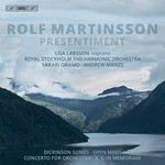 Martinsson: Presentiment (Orchestral Works) cover