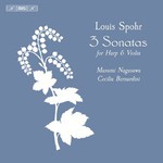 Spohr: 3 Sonatas For Harp & Violin cover