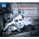 Rachmaninov: Piano Concerto No. 3 / Variations on a theme of Corelli cover