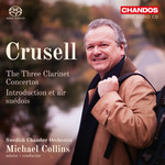Crusell: Clarinet Concertos cover
