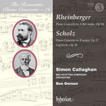 Rheinberger / Scholz: Piano Concertos cover