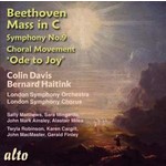 Beethoven: Mass in C, Op.86 Symphony No.9 - 4th Mvt 'Ode to Joy' cover