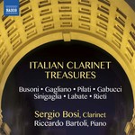 Italian Clarinet Treasures cover