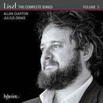 Liszt: The Complete Songs Volume 5 cover