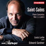 Saint-Saens: Piano Concertos Nos 1, 2 & 4 cover