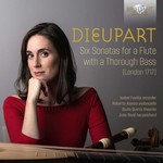 Dieupart: Six Sonatas For A Flute With A Thorough Bass cover